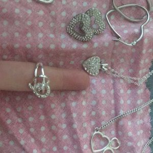 Heart jewelry bundle